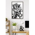 thumbnail image 3 of Marvel Sketch - Group Wall Poster, 14.725" x 22.375" Framed, 3 of 4