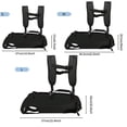 thumbnail image 2 of Adjustable Wearable Dog Sling Backpack for Hands-Free Front Support Travel Hiking Biking and Motorcycle Rides, 2 of 6