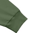 thumbnail image 3 of RXIRUCGD T-shirt à Manches Longues Ample d'Hiver Uni pour Homme, Vert Armée, Taille : M, 3 of 8