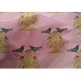 thumbnail image 4 of oneOone Cotton Silk Fabric Bird & Tree Block Print Fabric By Yard 42 Inch Wide, 4 of 4