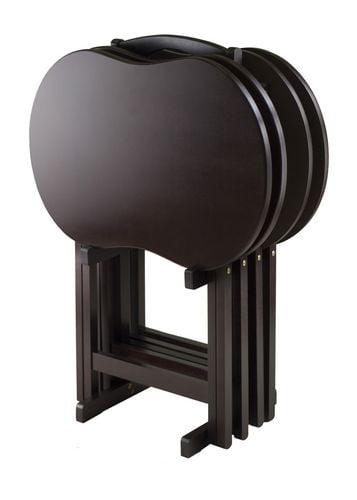 Ensemble de table à collation 5 pièces Skippy au fini espresso  - 92532