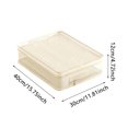 thumbnail image 2 of Solution de Rangement pour Textiles de Maison pour l'Organisation de Garde-Robe, Tissu Polyester Durable, Séparateur de Placard Pliable avec Fenêtre Transparente et Poignée Robuste pour Salon et Chambre, 2 of 5