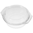 thumbnail image 1 of UPOUART Glass Casserole Dish Transparent with Lid Heat Resistant for Housewarming Gift 1Set, 1 of 8