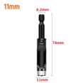 thumbnail image 1 of Hex Shank Adapter Electric Machine Hollow Punch for Drill Cardboard Leather Belt, 1 of 5