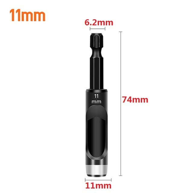 Hex Shank Adapter Electric Machine Hollow Punch for Drill Cardboard Leather Belt