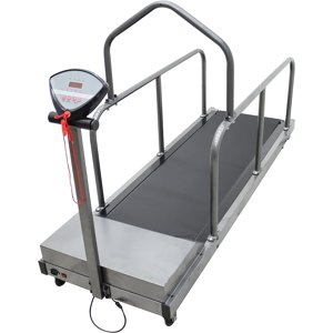 INTBUYING Pet Équipement d'exercice Canine de tapis de tapis avec LED Affichage numérique et garde-corps 110V