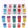 thumbnail image 4 of 10x Fuses Pack Kit 20A 30A 40A 50A 60A Car Auto Van Square Assortment Fuse, 4 of 7