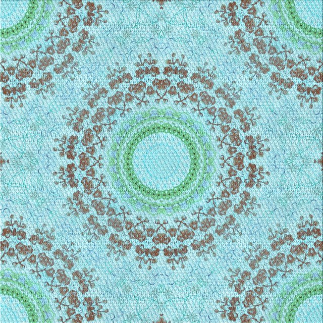 Ahgly Company Tapis d'Intérieur Lavable en Machine Carré Transitionnel Bleu, 6 Pieds Carré