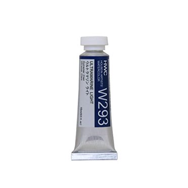 Holbein Artist's Aquarelle Tube 15ml (Ultramarine Light) W293