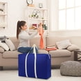 thumbnail image 1 of Travel Storage Bag Moving Bag Large Capacity Non-woven Quilt Bag Portable Duffel Bag Practical, 1 of 8