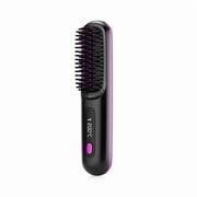 Numoya-Numoya Go Brush Pro, 2025 New Numoya Gobrush Pro, Numoya Portable Straightener Brush,Gobrush Pro,Rechargeable Hair Straightener, Portable Straightener Brush for Travel