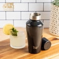thumbnail image 3 of Thyme & Table Cocktail Shaker, Black Iridescent, 3 of 6