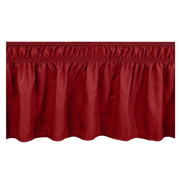 Bed Skirts for Adjustable Bed Bed Skirt Wrap Around Elastic Ruffles Resistant with Adjustable Elastic Belt