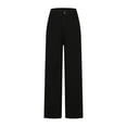 thumbnail image 4 of AherBiu Women's High Waisted Straight Leg Jeans, 4 of 7