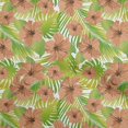 thumbnail image 1 of oneOone Tissu Jersey Viscose Vert2 Floral Tropical Matériel de Robe Tissu Imprimé Tissu au Mètre 60 Pouces de Large, 1 of 4
