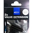 thumbnail image 2 of SCHWALBE Unisex's Valve Extender Pair, Black, 65mm, 2 of 3