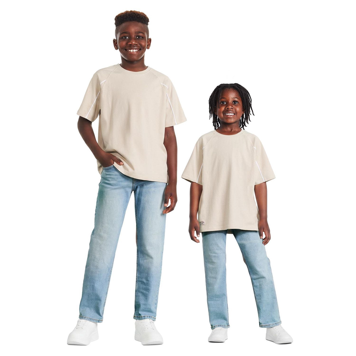 T-shirt raglan surdimensionné George pour garçons