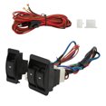 thumbnail image 1 of Universal Car Regulator Kits, Durable 12V Easy Install Universal Car Power Window Switch 5pcs With Wiring Harness For 2 Doors, 1 of 8