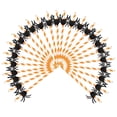 thumbnail image 1 of Halloween Paper Straws with Spooky Designs, 25-Pack; Biodegradable, Thick Material for Parties, Picnics, & Festive Beverages, 1 of 5