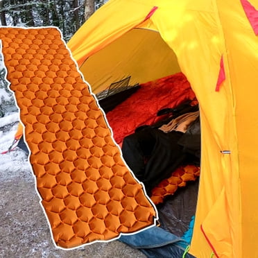 Tapis de Couchage pour le Camping, Tapis Gonflable Ultraléger - Portable, Imperméable et Compact pour la Randonnée Sac au Dos, Tissu en Nylon Ripstop Durable
