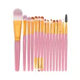 thumbnail image 2 of 15-Count High-Quality Makeup Brush Set, Black & Gold, 2 of 5