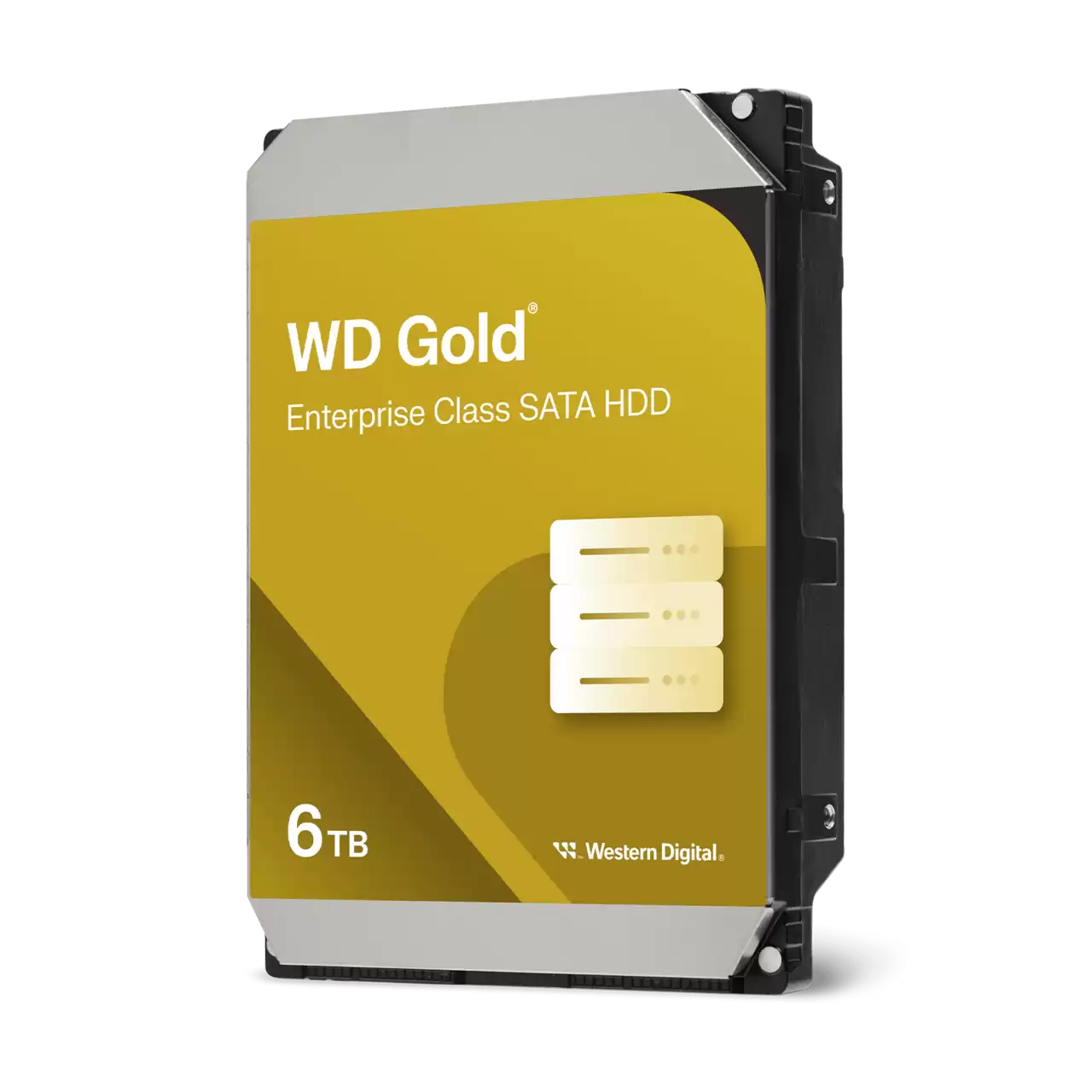 Western Digital 6TB WD Gold Enterprise Class SATA HDD, 3.5" Internal Hard Drive HDD, 7200 RPM, 256MB Cache, CMR - WD6004FRYZ