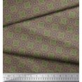 thumbnail image 3 of Soimoi Polyester Crepe Fabric Geometric & Mandala Kaleidoscope Print Sewing Fabric Yard 52 Inch Wide, 3 of 3