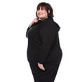 thumbnail image 4 of Lane Bryant Women's Plus Quarter Zip Hoodie, 4 of 6