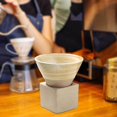 thumbnail image 2 of Pottery Tea Cup Hand Crafted Kung Teacup Home Fu Tea 100ml for Tea Lover Indoor Outdoor Light Yellow, 2 of 8