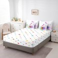 thumbnail image 4 of 3D Musical Notes Comforter Set 7 Piece Bed in a Bag Twin,Colorful Spiral Swirl Circle Bedding Sets Modern Rock Sheet Set with Comforter,Fashion Hip Hop Bed Set, 4 of 6