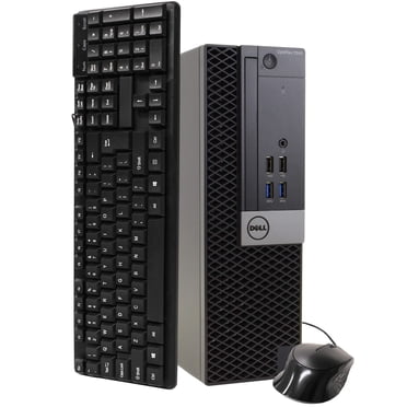 "Dell Optiplex 7040 Desktop Computer PC, 3.20 GHz Intel i5 Quad Core Gen 6, 16GB DDR3 RAM, 512GB SSD Hard Drive, Windows 10 Professional 64bit"