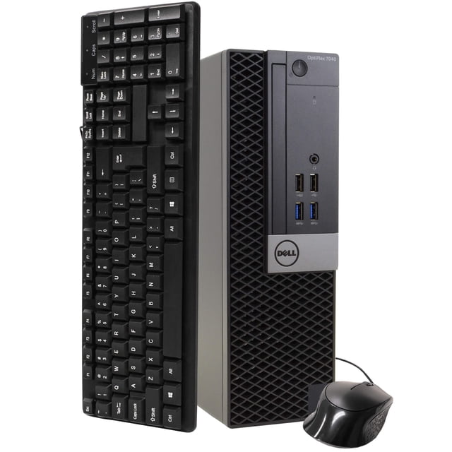 "Dell Optiplex 7040 Desktop Computer PC, 3.20 GHz Intel i5 Quad Core Gen 6, 16GB DDR3 RAM, 512GB SSD Hard Drive, Windows 10 Professional 64bit"