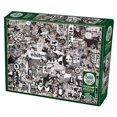 thumbnail image 1 of Cobble Hill - Black And White Animals-Old Version (1000-Piece Puzzle), 1 of 2