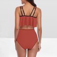 thumbnail image 3 of LSLJS Ensemble de Maillot de Bain Bikini à Volants pour Femmes, Ensembles de Bikini pour Femmes, 3 of 4