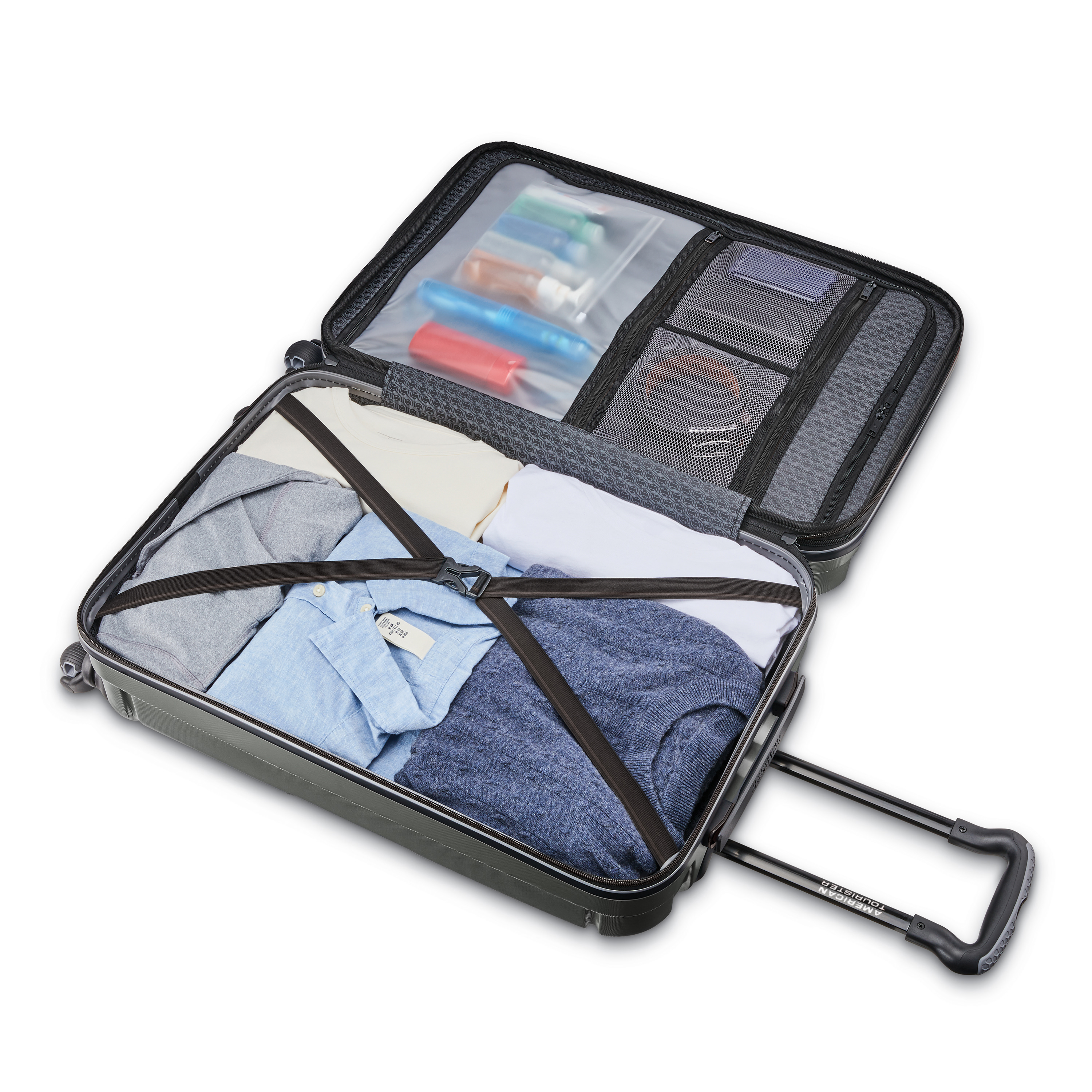 Valise rigide American Tourister Cargo Max grande taille à roulettes