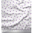 thumbnail image 1 of Soimoi Rayon Fabric Floral,Cross Bones & Skull Printed Fabric 1 Yard 56 Inch Wide, 1 of 1