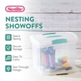 thumbnail image 3 of Sterilite Large Nesting ShowOffs Portable File Box with Latches (18 Pack), 3 of 12