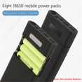 thumbnail image 2 of Portable Power Bank Case Intelligent 18650 Battery Charger, Power Indicator, Easy to Carry and Use, for Rechargeable Batteries, 2 of 8