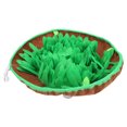 thumbnail image 2 of Pet Snuffle Bowl, Interactive Adjustable Foldable Dog Sniffing Pad  For Travel For Cats Red,Yellow,Brown, 2 of 8