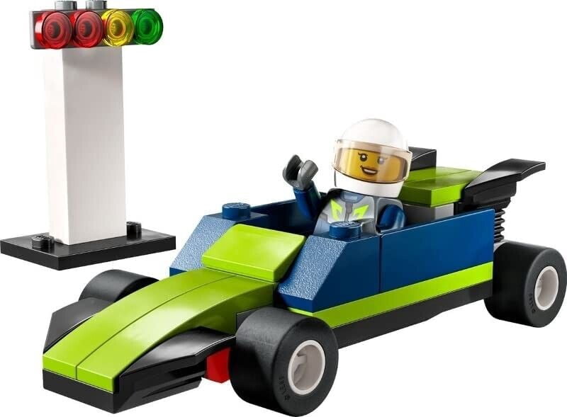 LEGO City: Race Car 30640 Polybag with Driver Ages 6+