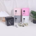 thumbnail image 4 of DEBGFS 1 Pce Boîte à Monnaie Verticale Mini Boîte de Dépôt Sécurisée Boîte de Rangement pour Pièces de Monnaie Boîte de Rangement Portable pour Objets de Valeur un Incontournable pour le Rangement des Pièces, Violet, 4 of 6