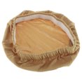 thumbnail image 3 of pitrice Housses Élastiques pour Tabouret de Bar Housse de Siège Ronde Coussin Housses Or, 3 of 9