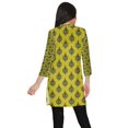 thumbnail image 3 of Moomaya Kurtis Courtes à Col Montant en Poly-Crêpe pour Femmes, Haut de Robe Imprimé, 3 of 5