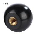 thumbnail image 3 of Ball  Knob, 5Pcs BM6x25  Spherical Handle Gear Lever  Knob Machine Tool Replacement Copper Insert, 3 of 8