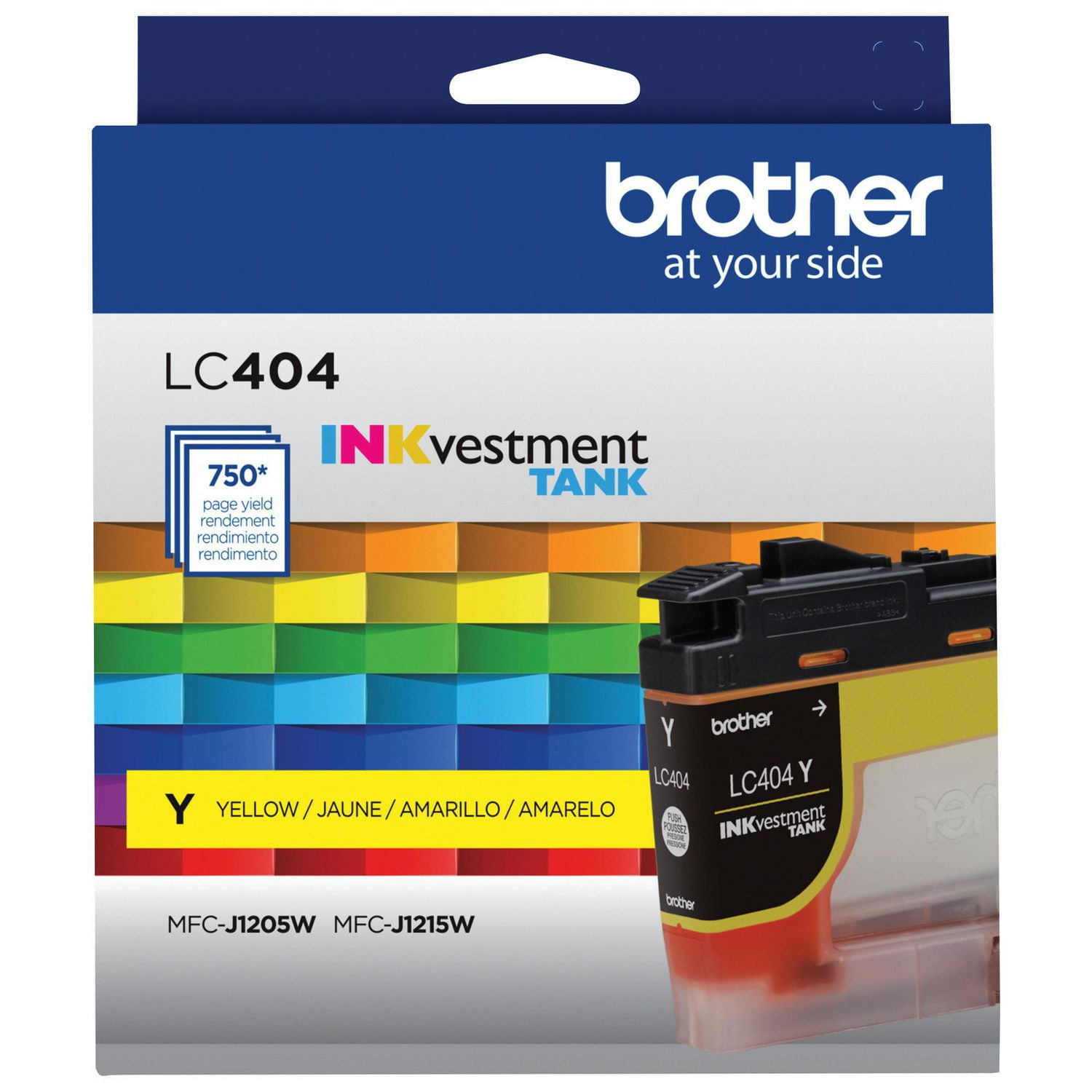 Brother LC404YS Cartouche d encre jaune à rendement standard d'origine