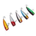 thumbnail image 2 of Popper Fishing Lure,5Pcs Hard Fishing Lure Simulation Fishing Bait Hard Fishing Bait Innovative Solution, 2 of 8