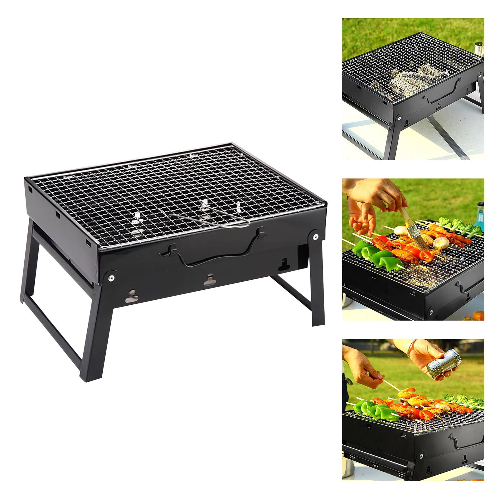 Barbecue Grill Multifunction Outdoor Portable Barbecue Rack for Household Use - Sturdy Barbecue Grill for Backyard BBQ