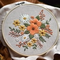 thumbnail image 3 of Embroidery Starter Kit DIY Floral Creative Cross Stitch Kit Handmade Craft Kit, 3 of 10