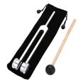thumbnail image 3 of Milaget Tuning Fork Aluminum Alloy Practical Durability Premium Portable with Mallet Silver, 3 of 6