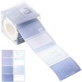 thumbnail image 1 of Today Sales Sticky Notes Dispenser Paper Roll Tape, Roll Tape With Pull Out Boxes, Pull Out Labels Stickers Boxes, Self-Adhesive Memo Pads for Noting, Writing, Painting Lake Blue, 1 of 8